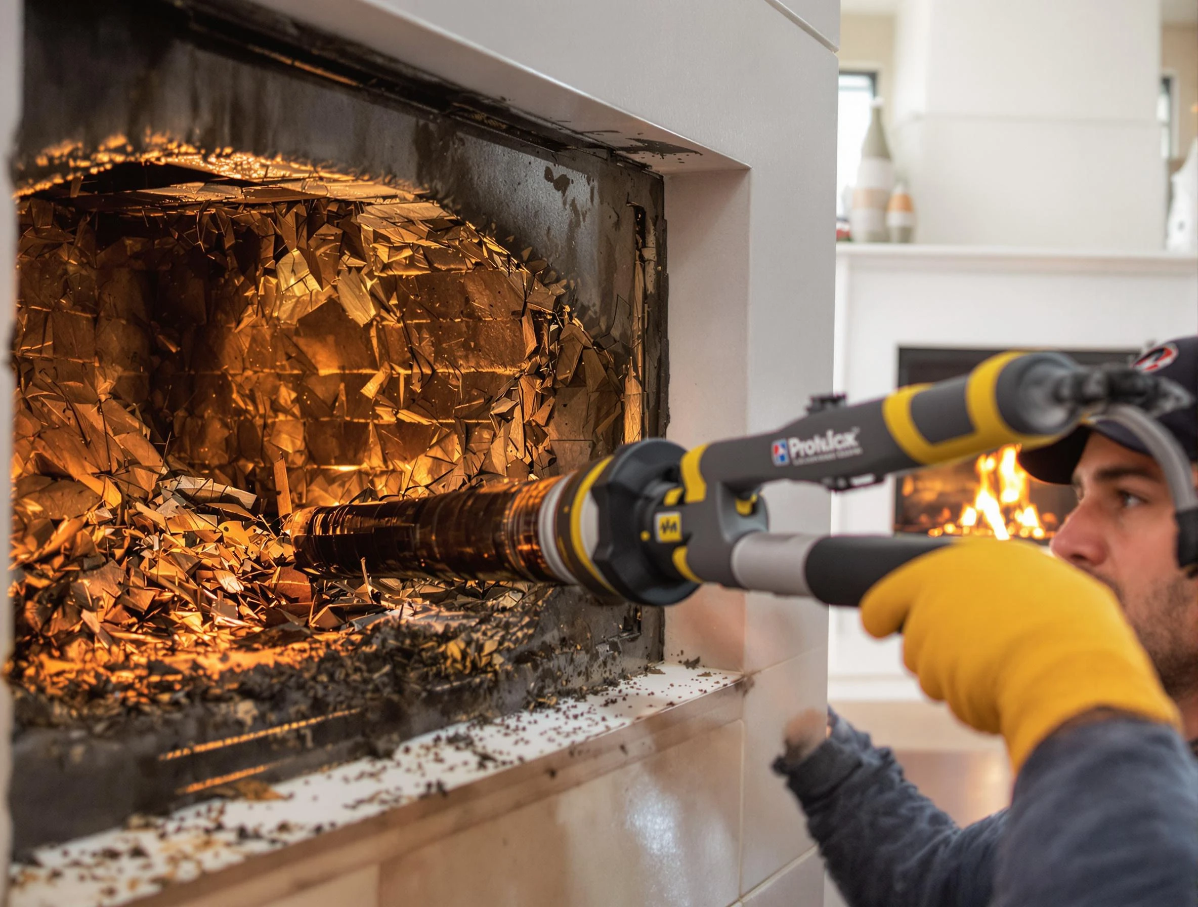 Professional chimney cleaning by Fairfield Chimney Sweep in Fairfield, AL